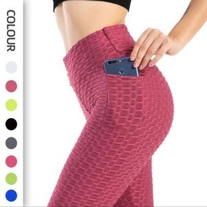 Fitness yoga pants with pockets